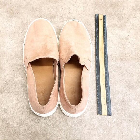 Universal Thread Womens Size 8.5 Pink Textile Slip On Loafer Sneakers - Picture 8 of 11